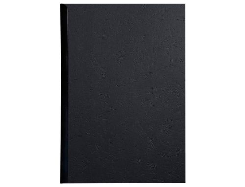 Capa de encadernacao fellowes cartao extra rigido din a4 750 gr preta pack de 50 unidades , Fellowes , 155180 , 0043859554348